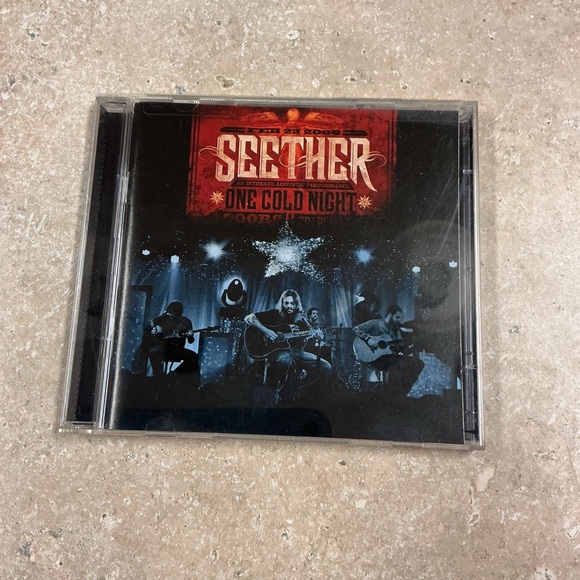 Seether One Cold Night Cd With Bonus DVD New Sealed Rock - Picture 1 of 5
